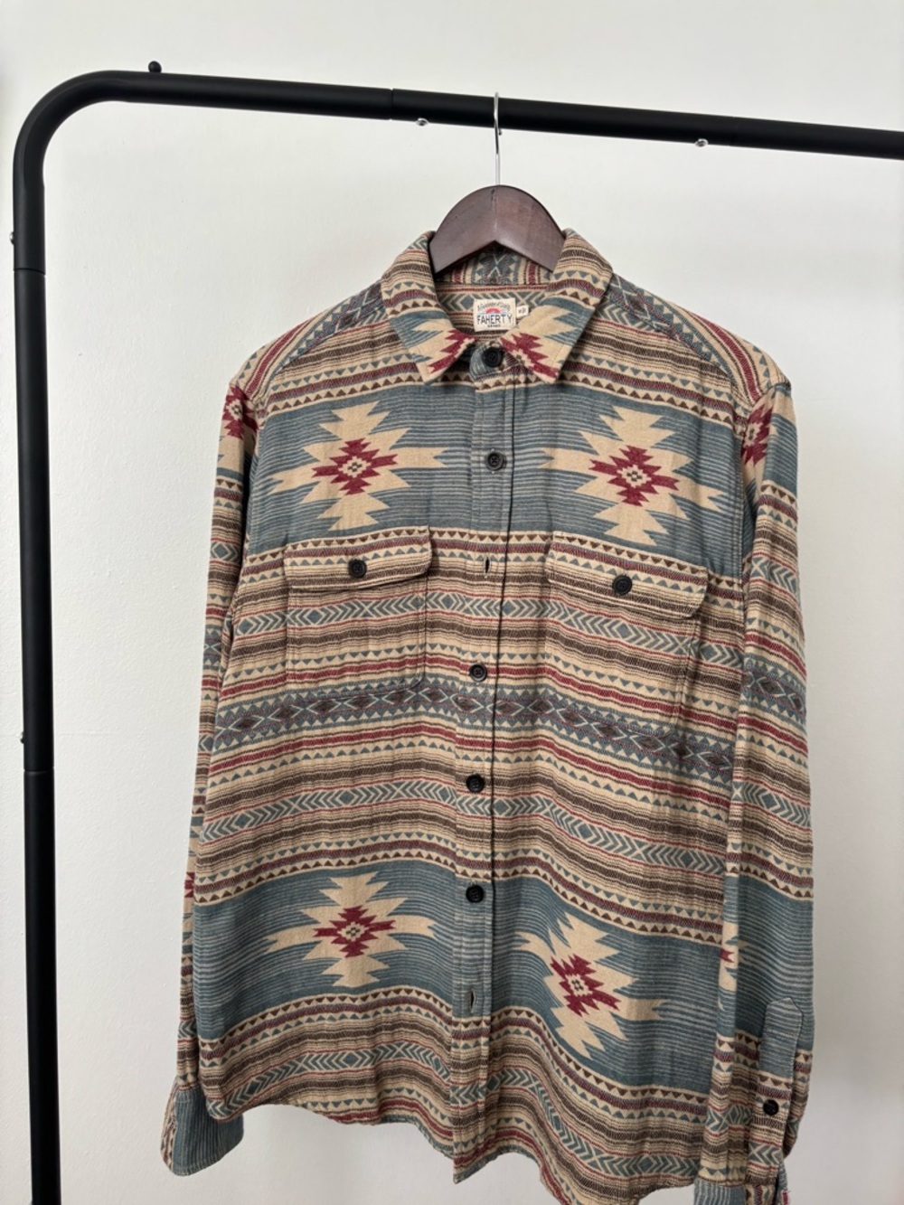 Faherty  Patterned work shirt - Multicolor